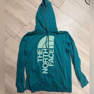 The North Face Turquoise Hoodie